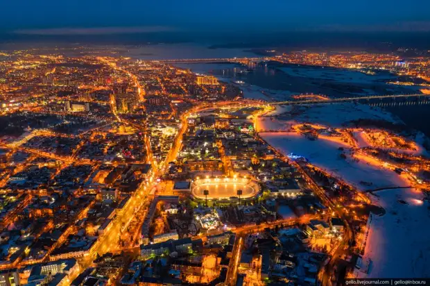 Иркутск с высоты – культурная столица Восточной Сибири