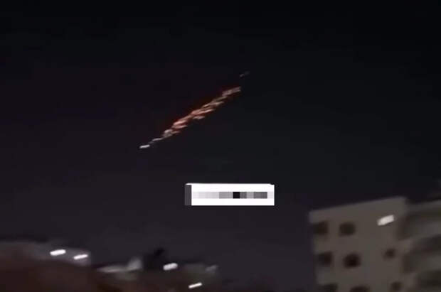 Появилось уникальное видео, как ракеты без помех поражают цель в Израиле