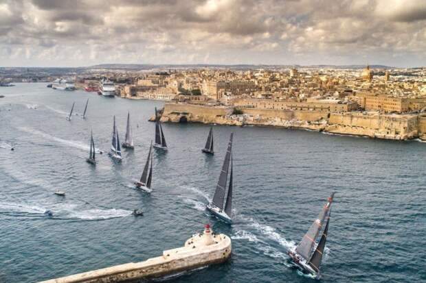 На Мальте стартовала 41-я регата Rolex Middle Sea Race