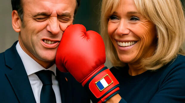 Трамп высмеял Макрона и его отношения с женой