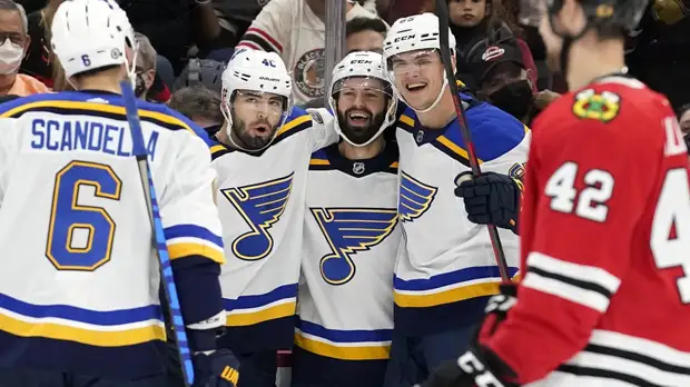 Голы Бучневича, Барбашёва и Тарасенко помогли «Сент-Луису» обыграть «Чикаго»