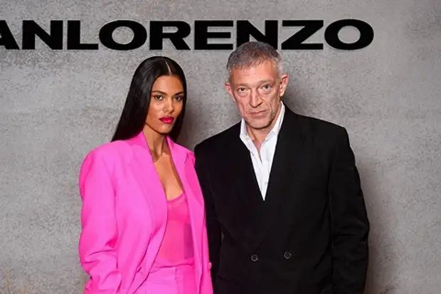 Венсан Кассель и Тина Кунаки посетили ужин Valentino в Венеции