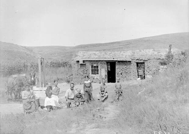 Как поднималась американская целина. Архивные фотографии пионеров Великих равнин конца 19-го века 19