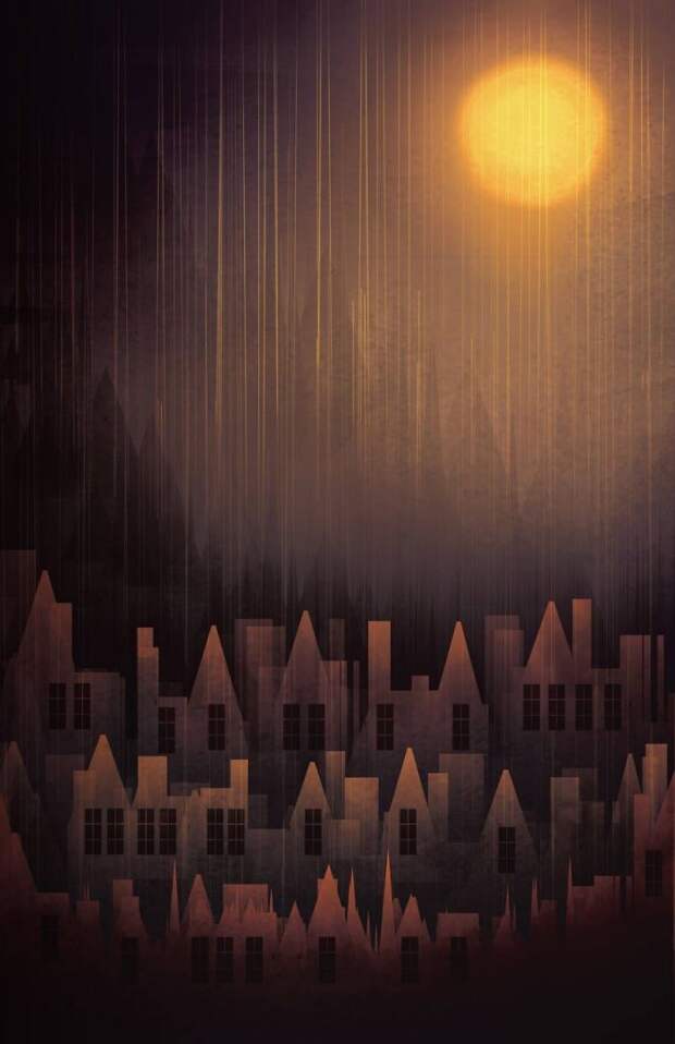 Geometric Land And Cityscapes
