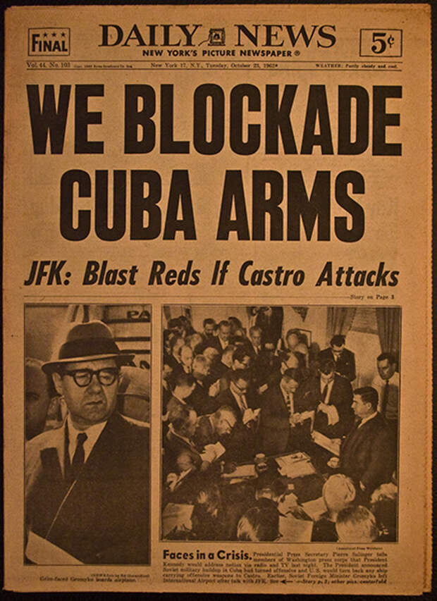 Daily News. 23 октября 1962 года