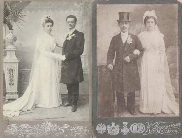 Свадебные фотографии к. XIX – н. ХХ вв. | Фото: liveinternet.ru