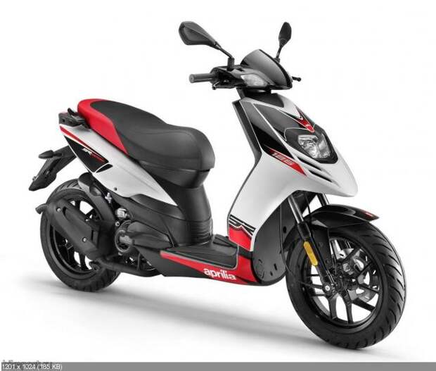 Новый скутер Aprilia SR Motard 50/125 (2012)