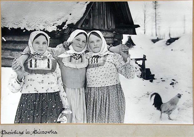 Немецкие фотографии русской деревни 1942-1943 гг. Фотограф Асимус Реммер война, классики фотографии, россия