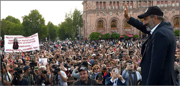 Армения 2018 год. Бархатная революция. Фото из свободных источников