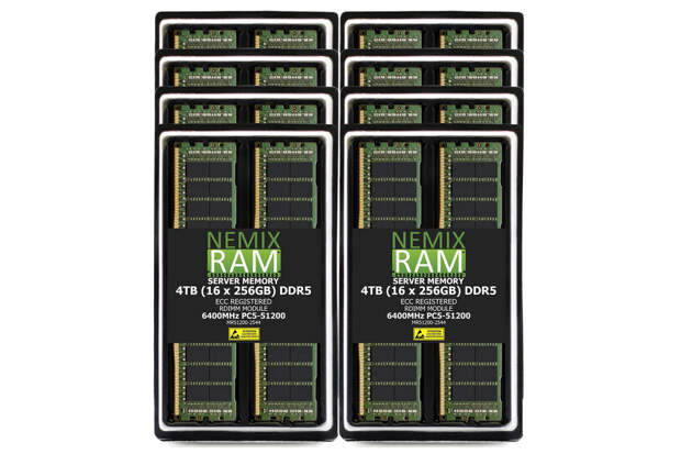 TechPowerUp: Nemix представила оперативную память на 4 Тб за 5,5 млн рублей