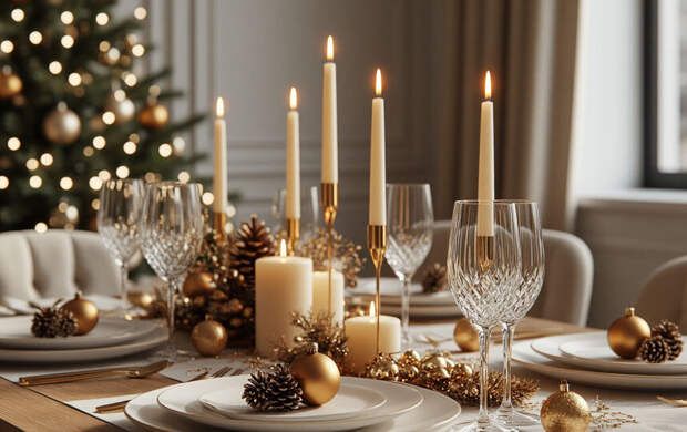 Праздник начинается со стола: стильные идеи новогодней сервировки