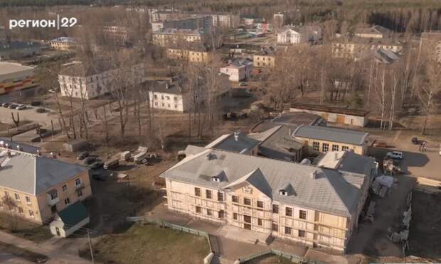 В Котласском округе по президентской программе ремонтируют школу № 91