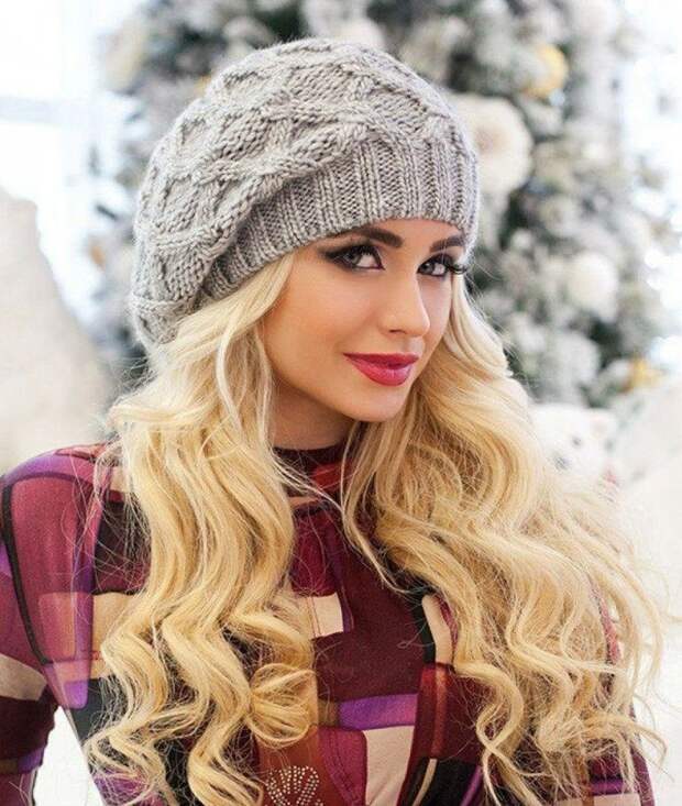 Зимние шапки красивые