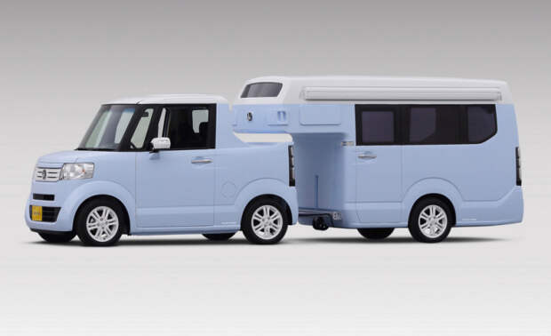 Японцами сделан Honda N-Camp для японцев.