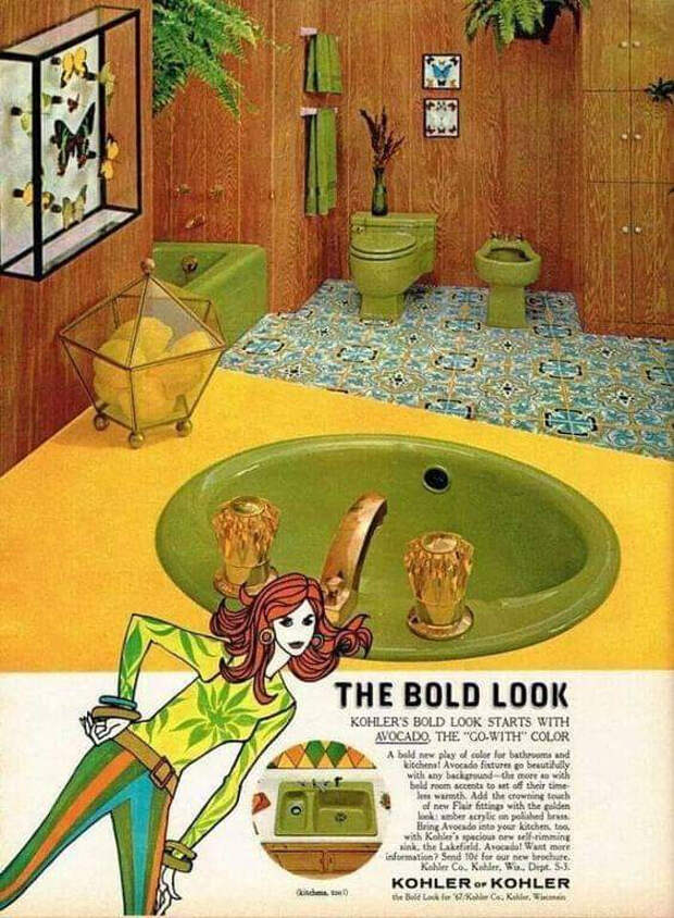 Kohler Светильники для ванной комнаты - 1960-е годы
