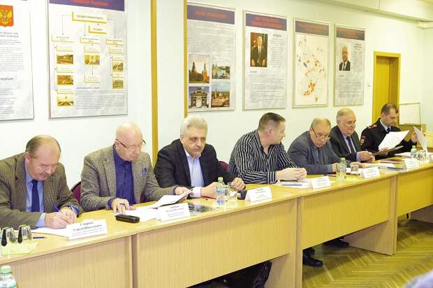 Заседание / Фото: Пресс-служба УВД по ЮВАО