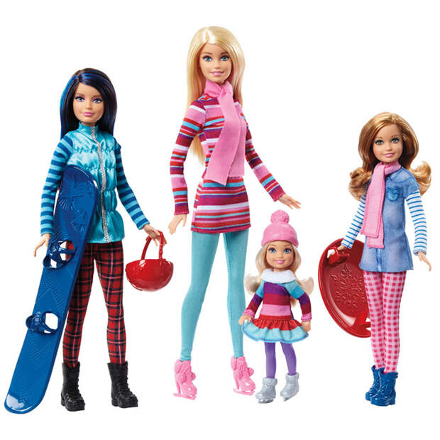 Новые виды кукол Барби.