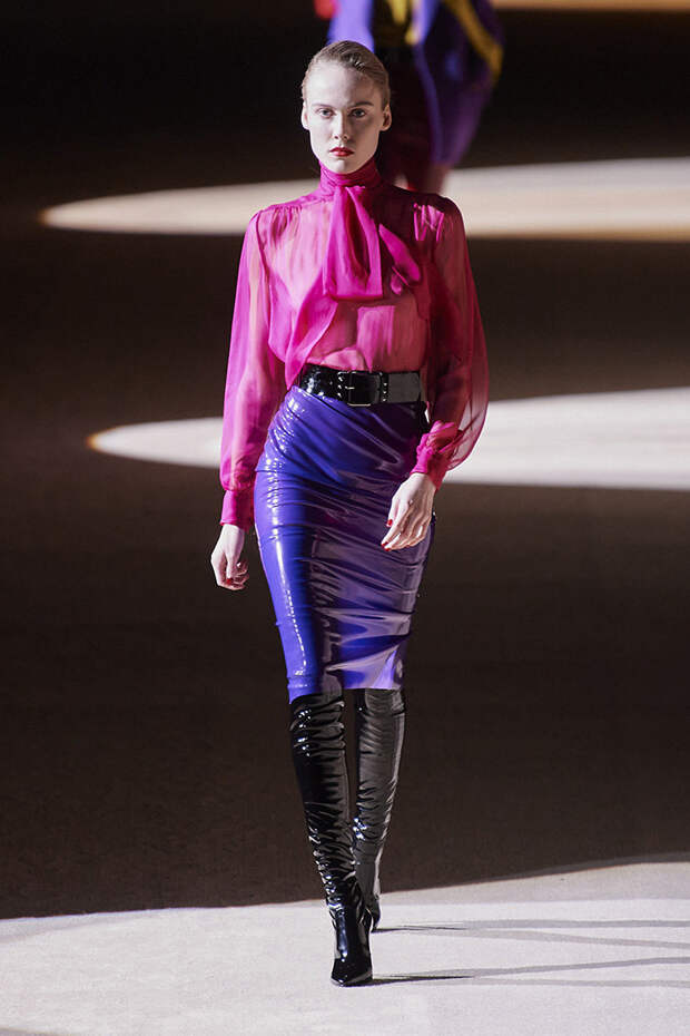 Saint Laurent осень-зима 2020