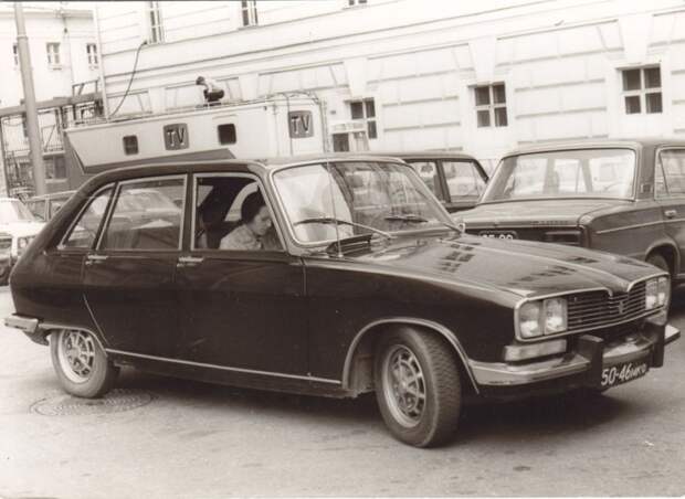 И еще один Renault 16 с московской пропиской времен СССР renault, олдтаймер, ретро авто