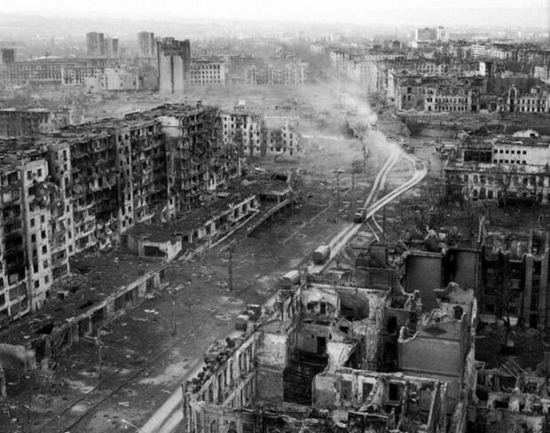 Грозный после штурма, 1995 год, Россия история, картинки, фото
