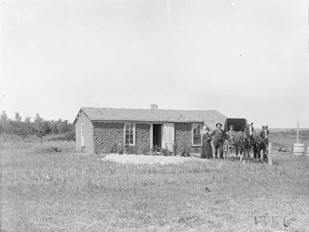 Как поднималась американская целина. Архивные фотографии пионеров Великих равнин конца 19-го века 32