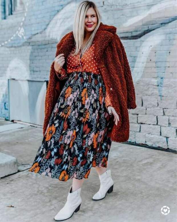Какой осенний тренд подходит пышным дамам: 15 эффектных идей для дам plussize