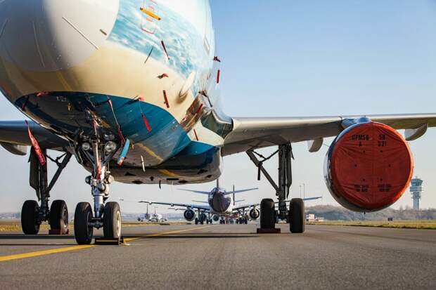 Консервация самолётов из-за коронавируса