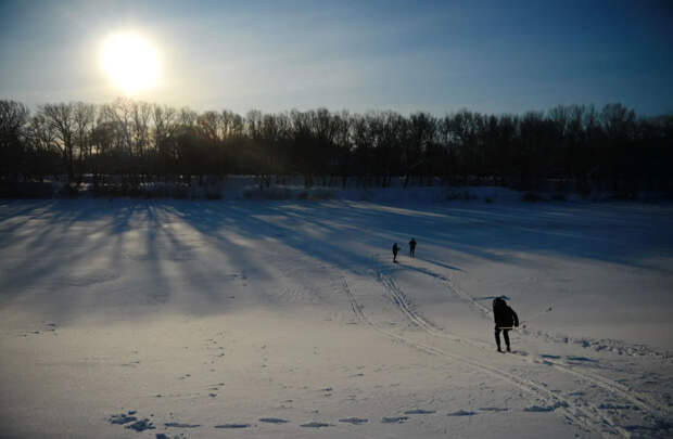 В Петербурге спасли ребенка с опасного льда Фонтанки
