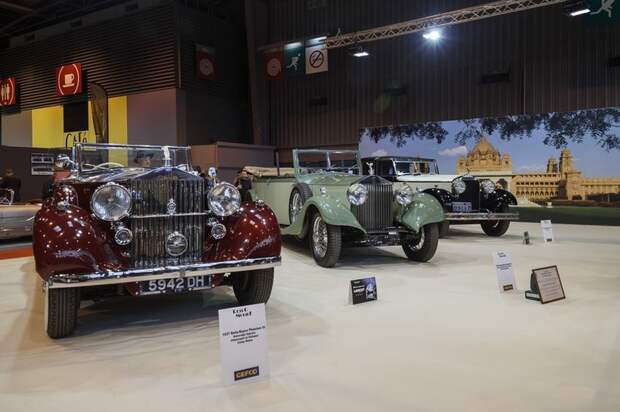 авто, выставка, Retromobile