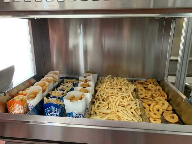 Flippy fast food robot items cooked White Castle