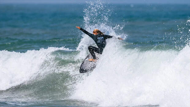 12-летняя россиянка Беляева заняла пятое место на этапе World Surf League в ЮАР