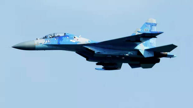 Истребитель Су-27 ВВС Украины