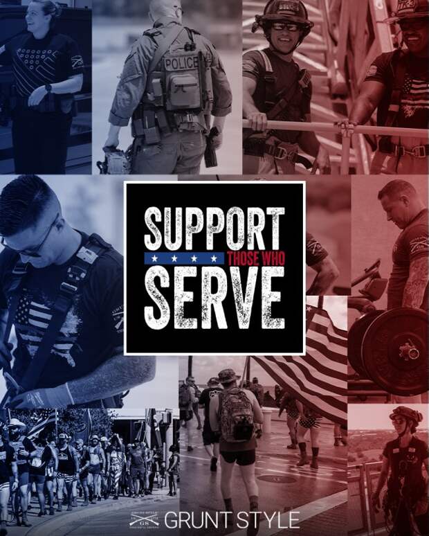 Grunt Style Support Those Who Serve campaign