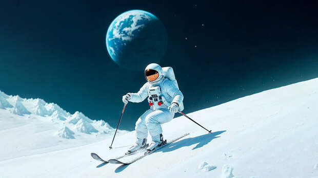 Где в Солнечной системе можно было бы встать на лыжи