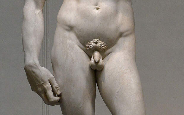 1) "Давид" — создал его великий Микеланджело Буонароти, располагается шедевр в главном зале в Галерее Академии во Флоренции Мужское тело, Скульптуры, женские формы