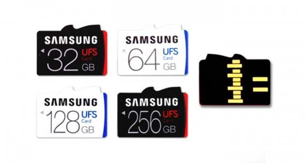 Samsung представляет первые в мире карты памяти формата UFS