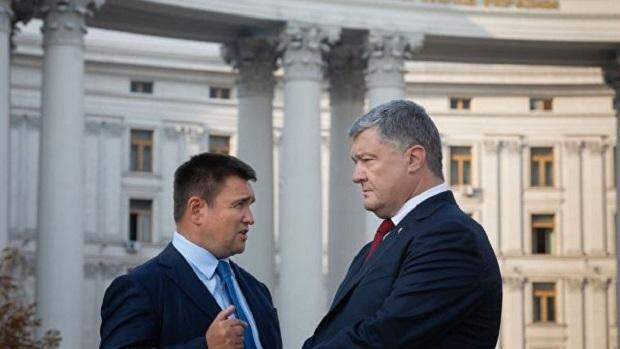Порошенко и Климкин Порошенко и Климкин