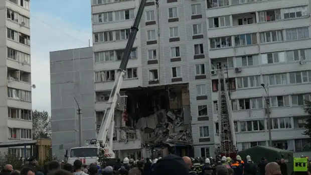 Воробьёв доложил Путину о взрыве газа в доме в Ногинске