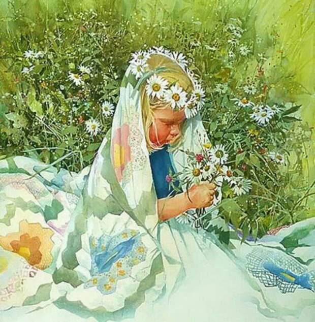 акварели художника Carolyn Blish-19