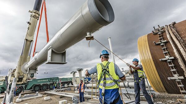 Строительство газопровода Северный поток-2 Строительство газопровода Северный поток-2