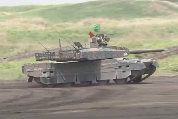На что способен японский танк Type-10: видео