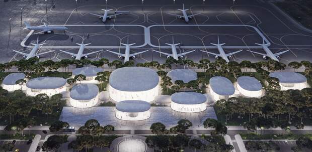 Каким мог стать терминал аэропорта в Геленджике: уникальная архитектура