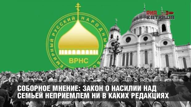 Соборное мнение: закон о насилии над семьей неприемлем ни в каких редакциях