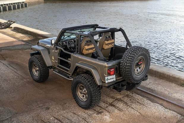 Модифицированный Jeep Wrangler от Quadratec