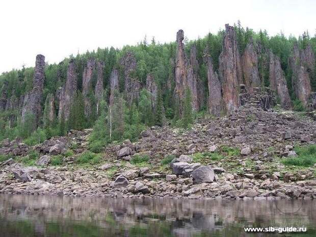 Суломайские столбы, Красноярский край