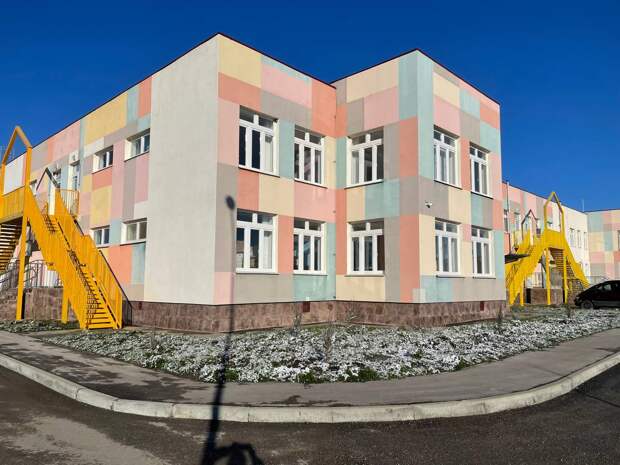 В селе Доброе Симферопольского района построили детский сад на 230 мест