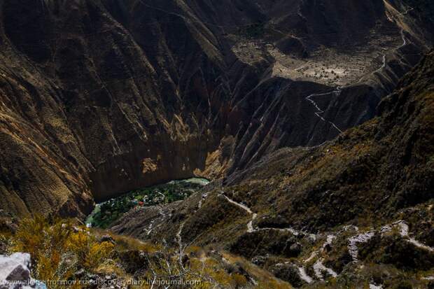 Спускаемся в глубочайший каньон на Земле colca18 Спускаемся в глубочайший каньон на Земле