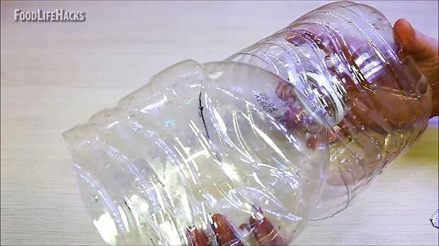 Соковыжималка для цитрусовых из пластиковых бутылок