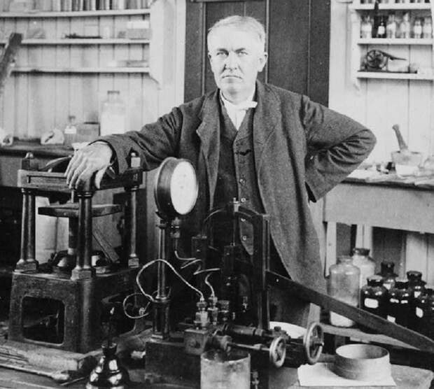 Томас Эдисон и его кинетоскоп