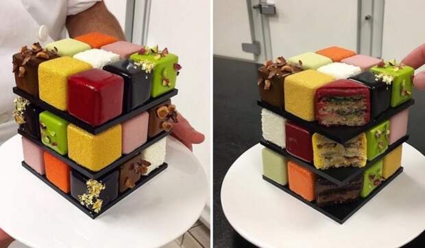 Единственный в мире торт, в котором сразу 18 разных вкусов